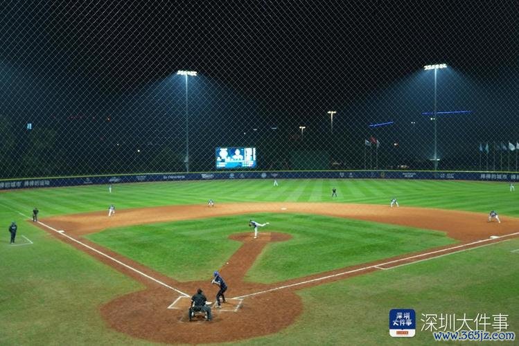 首届中国棒球城市联赛在深圳拉开帷幕